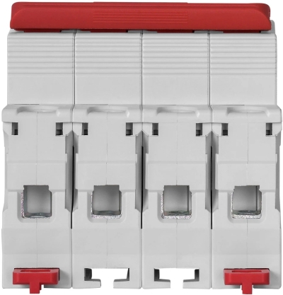 Modular circuit breaker e.mcb.stand.60.4.C25, 4p, 25 A, C, 6 kA, E.NEXT