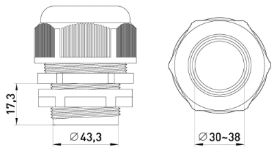 Connector E.PG.STAND.42, E.NEXT