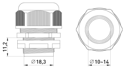 CONECTOR E.PG.STAND.16 E.NEXT