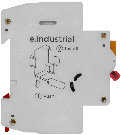 ERDBEBENSCHUTZ MIT ÜBERSTROMSCHUTZ E.INDUSTRIAL.ELCB.2.C32.30, 2P, 32A, C, 30MA E.NEXT