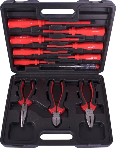 INSULATED SCREWDRIVER SET E.TOOL.SET.8500.11 E.NEXT