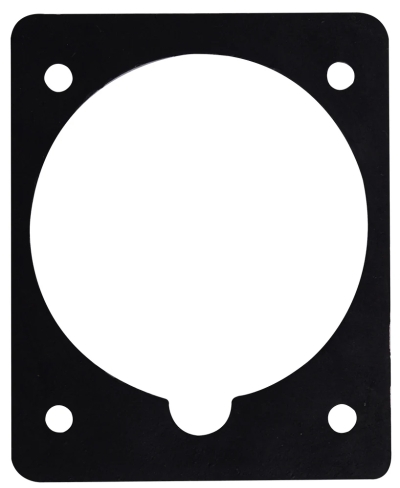 Industrial socket FOR PANEL E.SOCKET.PRO.5.32.WALL, 5P., 380 V, 32 A (425), E.NEXT