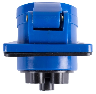 Industrial socket FOR PANEL E.SOCKET.PRO.3.16.WALL, 3P., 220 V, 16 A (413), E.NEXT