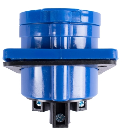 Industrial socket FOR PANEL E.SOCKET.PRO.3.16.WALL, 3P., 220 V, 16 A (413), E.NEXT