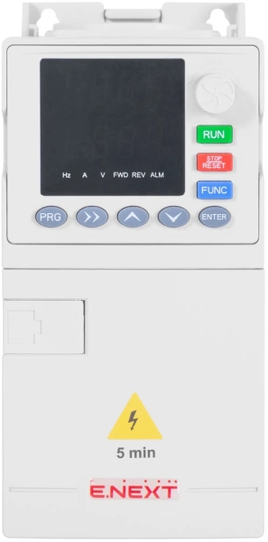ЧЕСТОТЕН ПРЕОБРАЗУВАТЕЛ E.F-DRIVE.STAND.1R5S 1,5KW 1P / 220V E.NEXT