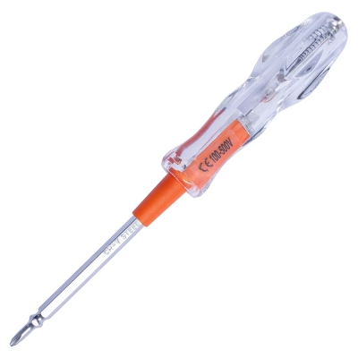 ИНДИКАТОР-ОТВЕРТКА E.TOOL.TEST07 190Х4, 5ХPH1ПРАВ+КРЪСТАТ АС100-500V E.NEXT