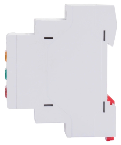 СВЕТЛИНЕН LED ИДИКАТОР ЗА DIN ШИНА 3ФАЗА E.I.DIN.380.3F.RED E.NEXT