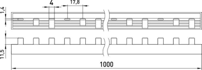 Connecting basics WITH PLUG E.BC.STAND.3.63, 3P., 63 A, E.NEXT