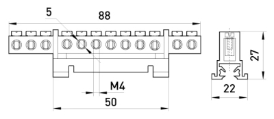 ZERO BUS E.BS.STAND.1.12 12 GĂURI E.NEXT
