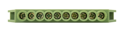 NULL BUSES E.BSI.PRO.2.10 GREEN IN INSULATED ENCLOSURE UNIVERSAL GREEN E.NEXT