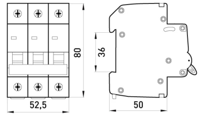 LOAD switch E.IS.PRO.3.125, 3P, 125 A, E.NEXT