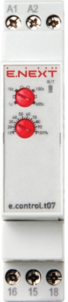 POWER FAILURE DELAYED SWITCH-OFF RELAY E.CONTROL.T07 E.NEXT