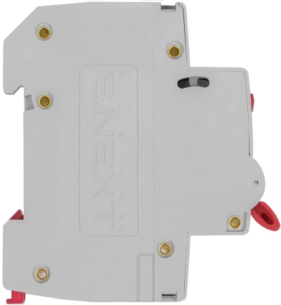 Earthquake circuit breaker WITH overcurrent protection E.ELCB.STAND.2.C16.30, 2P, 16 A, C, 30 mA WITH SPLIT handle, E.NEXT