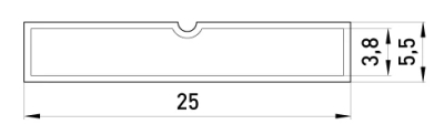 TIN-PLATED COPPER CONNECTING SLEEVE E.TUBE.STAND.GTY.6 E.NEXT