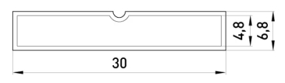 TIN-PLATED COPPER CONNECTING SLEEVE E.TUBE.STAND.GTY.10 E.NEXT