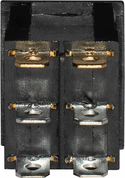 DOPPELSCHLÜSSELSCHALTER E.SWITCH.KEY.02, 6-POLIG, AUS/EIN, MIT HINTERGRUNDBELEUCHTUNG E.NEXT