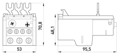 Термично реле e.industrial.ukh.40.36, 24–36 A, E.NEXT