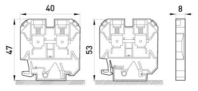 Terminal LINE E.TC.DIN.PRO.6, E.NEXT