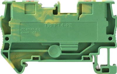 TERMINAL GALBEN-VERDE E.TC.Z.DIN.SPRING.4 E.NEXT