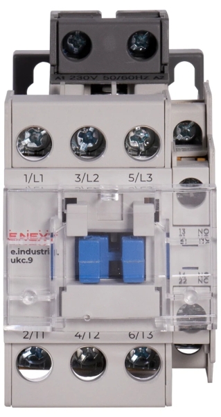 Contactor E.INDUSTRIAL.UKC.9.110, 110 V, 1NO+1NO, E.NEXT