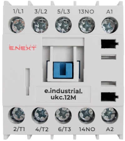 Contactor E.INDUSTRIAL.UKC.12M.220, 220 V, 1NO, E.NEXT