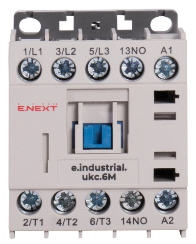 Contactor E.INDUSTRIAL.UKC.6M.220, 220 V, 1NO, E.NEXT