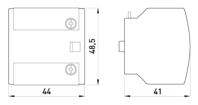 SHUNTS E.INDUSTRIAL.AC.50 ON CONTACTOR E.INDUSTRIAL.UKC.85 E.NEXT