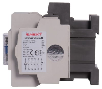 Contactor E.INDUSTRIAL.UKC.32.24, 24 V, 1NO+1NC, E.NEXT