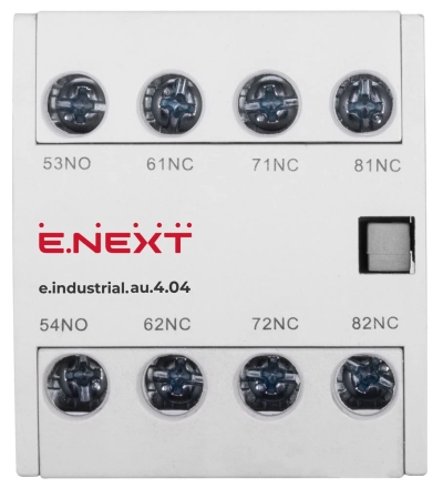 ZUSÄTZLICHER KONTAKT E.INDUSTRIAL.AU.4.04, 4NC E.NEXT
