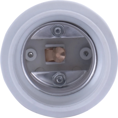 E.LAMPENADAPTER.E40/E27.WEISS, VON SOCKEL E40 AUF E27, KUNSTSTOFF E.NEXT