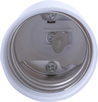 Adapter FROM BASE E27 TO E40, plastic E.LAMP ADAPTER.E27/E40.CER, E.NEXT