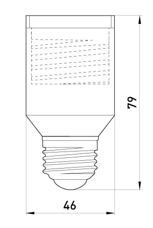 Adapter FROM BASE E27 TO E40, plastic E.LAMP ADAPTER.E27/E40.CER, E.NEXT