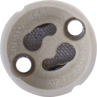 Ceramic LIGHT holder GU10 E.LAMP SOCKET.GU10.CER, E.NEXT