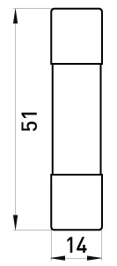 FUSE E.FUSE.1451.40 A, 14×51, 40 A, E.NEXT