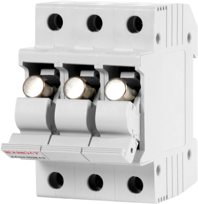 FUSE holder FOR DIN RAIL E.FUSE.1038.H3, FOR FUSES 10×38, 3P, 32 A, E.NEXT