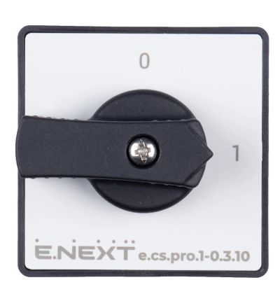 Пакетен превключател e.cs.pro.1-0.3.10, 3р, 10А (1-0) 2 позиции E.NEXT
