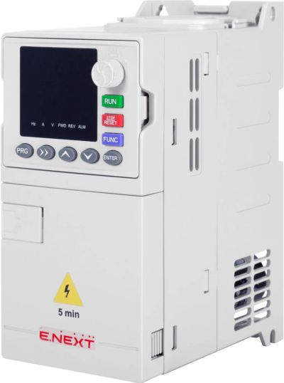 Frequency converter E.NEXT e.f-drive.stand.2R2, 2.2 kW, three-phase, 380 V, vector control