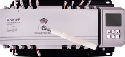 Automatic transfer switch (ATS) e.industrial.ats.4.125, 4P, 125 A, E.NEXT