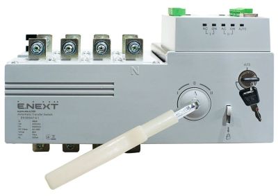 Automatic transfer switch (ATS) e.pro.ats.4.160, 4P, 160 A, E.NEXT